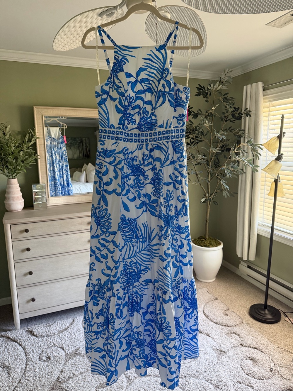 Lilly Pulitzer Charlese Maxi Dress Glisten in the Sun NWT